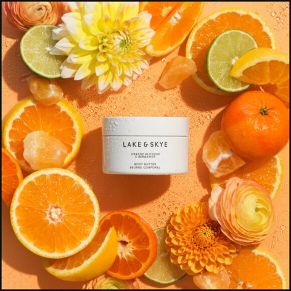 🙌 2/$55 NIB Lake & Skye Body Butter Orange Blossom & Bergamot Full Size $48.00 - Picture 1 of 7